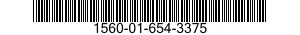 1560-01-654-3375 SUPPORT,STRUCTURAL COMPONENT,AIRCRAFT 1560016543375 016543375