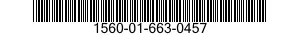 1560-01-663-0457 BRACKET,STRUCTURAL COMPONENT,AIRCRAFT 1560016630457 016630457