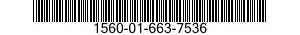 1560-01-663-7536 PANEL,STRUCTURAL,AIRCRAFT 1560016637536 016637536