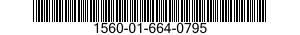1560-01-664-0795 SUPPORT,STRUCTURAL COMPONENT,AIRCRAFT 1560016640795 016640795