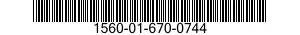 1560-01-670-0744 RIB,AILERON 1560016700744 016700744