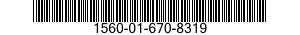1560-01-670-8319 WEB,STRUCTURAL COMPONENT,AIRCRAFT 1560016708319 016708319