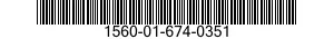 1560-01-674-0351 RUDDER,AIRCRAFT 1560016740351 016740351