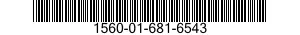 1560-01-681-6543 SUPPORT,STRUCTURAL COMPONENT,AIRCRAFT 1560016816543 016816543