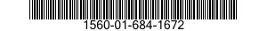1560-01-684-1672 SUPPORT,STRUCTURAL COMPONENT,AIRCRAFT 1560016841672 016841672