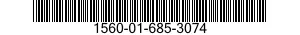 1560-01-685-3074 PATCH,STRUCTURAL COMPONENT,AIRCRAFT 1560016853074 016853074