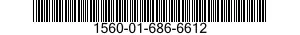 1560-01-686-6612 BALANCE WEIGHT,STABILIZER 1560016866612 016866612