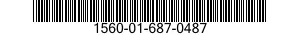 1560-01-687-0487 RIB,STIFFENER,AIRCRAFT 1560016870487 016870487