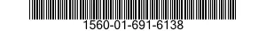 1560-01-691-6138 WEB,STRUCTURAL COMPONENT,AIRCRAFT 1560016916138 016916138