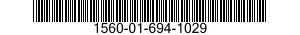 1560-01-694-1029 WEB,STRUCTURAL COMPONENT,AIRCRAFT 1560016941029 016941029