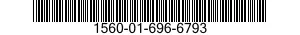 1560-01-696-6793 SEAL,INFLATABLE,WING FAIRING,AIRCRAFT 1560016966793 016966793