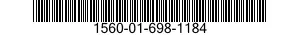 1560-01-698-1184 STIFFENER,AIRCRAFT 1560016981184 016981184