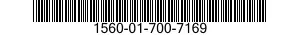 1560-01-700-7169 SUPPORT,STRUCTURAL COMPONENT,AIRCRAFT 1560017007169 017007169