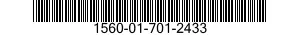 1560-01-701-2433 SUPPORT,STRUCTURAL COMPONENT,AIRCRAFT 1560017012433 017012433