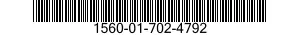 1560-01-702-4792 SUPPORT,STRUCTURAL COMPONENT,AIRCRAFT 1560017024792 017024792