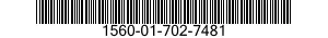 1560-01-702-7481 SKIN,AIRCRAFT 1560017027481 017027481