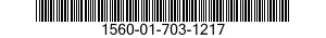 1560-01-703-1217 PLATE,STRUCTURAL,AIRCRAFT 1560017031217 017031217