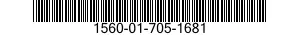 1560-01-705-1681 SUPPORT,STRUCTURAL COMPONENT,AIRCRAFT 1560017051681 017051681