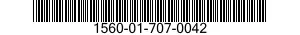 1560-01-707-0042 SUPPORT,STRUCTURAL COMPONENT,AIRCRAFT 1560017070042 017070042
