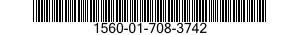 1560-01-708-3742 PLATE,STRUCTURAL,AIRCRAFT 1560017083742 017083742