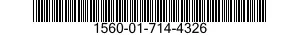 1560-01-714-4326  1560017144326 017144326