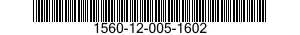 1560-12-005-1602  1560120051602 120051602