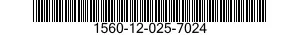 1560-12-025-7024 PLATE,INSTRUCTION 1560120257024 120257024