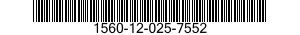 1560-12-025-7552 STRUCTURAL SECTION,SPECIAL SHAPED 1560120257552 120257552