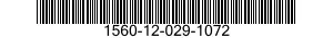 1560-12-029-1072 BOLT,MACHINE 1560120291072 120291072