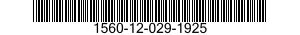 1560-12-029-1925  1560120291925 120291925