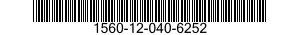 1560-12-040-6252  1560120406252 120406252