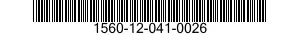 1560-12-041-0026  1560120410026 120410026