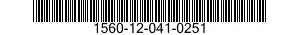 1560-12-041-0251  1560120410251 120410251