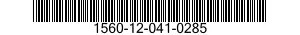 1560-12-041-0285  1560120410285 120410285