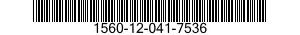 1560-12-041-7536  1560120417536 120417536