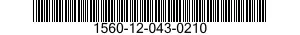 1560-12-043-0210  1560120430210 120430210