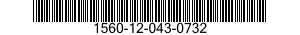 1560-12-043-0732  1560120430732 120430732