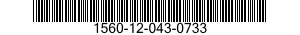 1560-12-043-0733  1560120430733 120430733