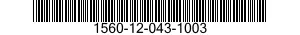 1560-12-043-1003  1560120431003 120431003