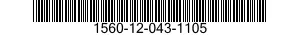 1560-12-043-1105  1560120431105 120431105