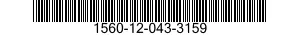 1560-12-043-3159  1560120433159 120433159