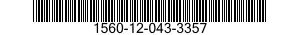 1560-12-043-3357  1560120433357 120433357