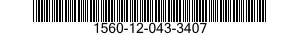 1560-12-043-3407  1560120433407 120433407