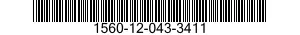 1560-12-043-3411  1560120433411 120433411