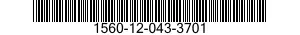 1560-12-043-3701  1560120433701 120433701