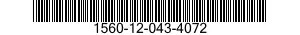 1560-12-043-4072  1560120434072 120434072