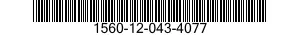 1560-12-043-4077  1560120434077 120434077