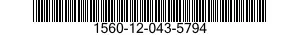 1560-12-043-5794  1560120435794 120435794
