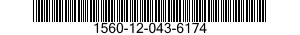 1560-12-043-6174  1560120436174 120436174