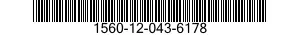 1560-12-043-6178  1560120436178 120436178
